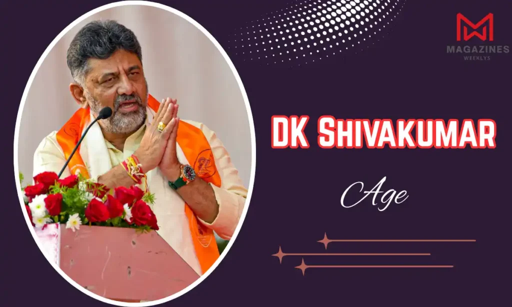 DK Shivakumar Age